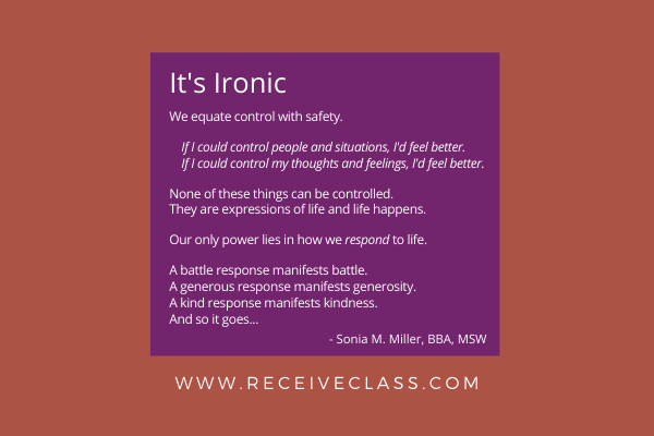 It’s Ironic: You Manifest the ‘How’ Not the ‘What’